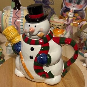 Festive Snowman Holiday Mug